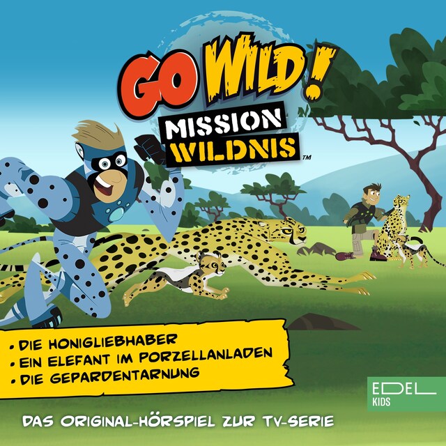 Buchcover für Der Honigliebhaber / Ein Elefant im Porzellanladen / Die Geparden-Tarnung (Das Original-Hörspiel zur TV-Serie)