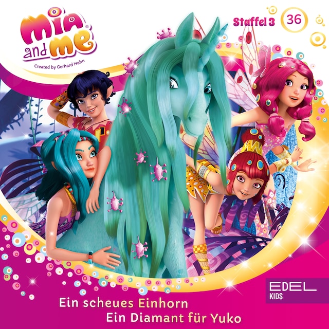 Boekomslag van Folge 36: Ein scheues Einhorn / Ein Diamant für Yuko (Das Original-Hörspiel zur TV-Serie)