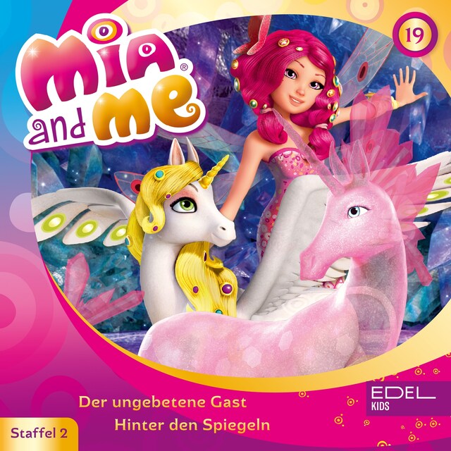 Book cover for Folge 19: Der ungebetene Gast / Hinter den Spiegeln (Das Original-Hörspiel zur TV-Serie)