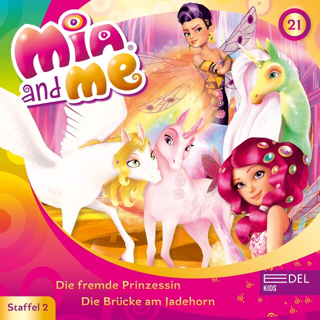 Boekomslag van Folge 21: Die fremde Prinzessin / Die Brücke am Jadehorn (Das Original-Hörspiel zur TV-Serie)