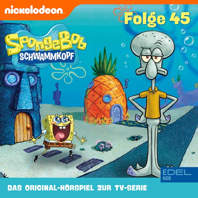 Buchcover für Folge 45 (Das Original-Hörspiel zur TV-Serie)