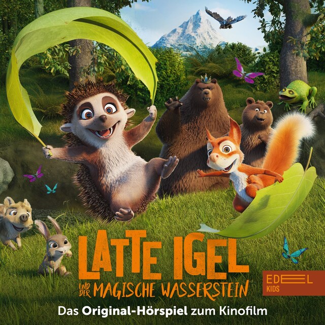 Book cover for Latte Igel und der magische Wasserstein (Das Original-Hörspiel zum Kinofilm)