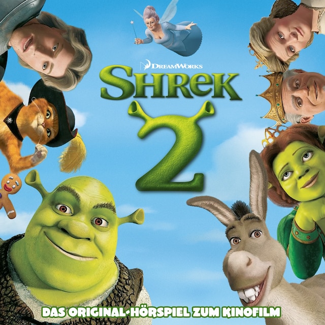 Couverture de livre pour Shrek 2 (Das Original Hörspiel zum Kinofilm)