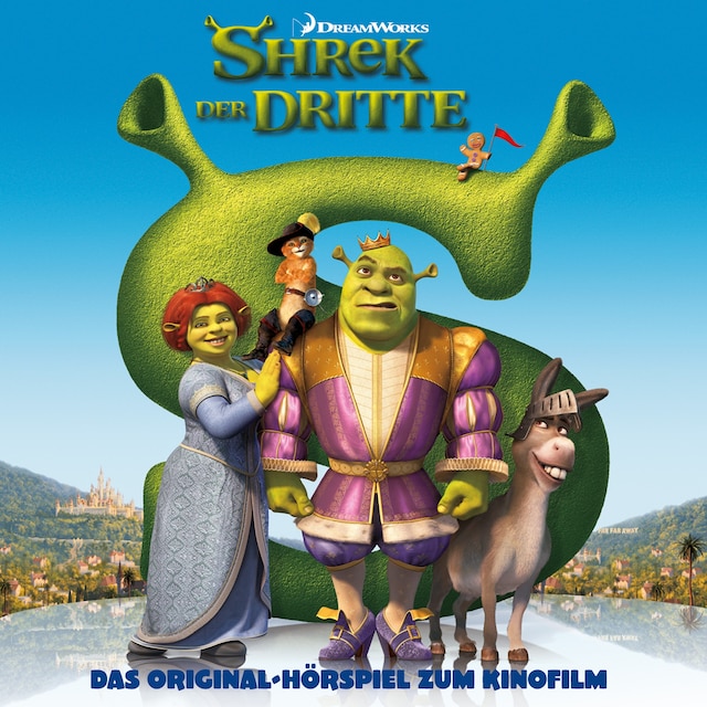 Portada de libro para Shrek der Dritte (Das Original-Hörspiel zum Kinofilm)