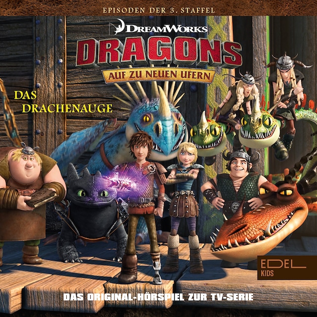 Buchcover für Folge 21: Das Drachenauge - Teil 1+2 (Das Original-Hörspiel zur TV-Serie)