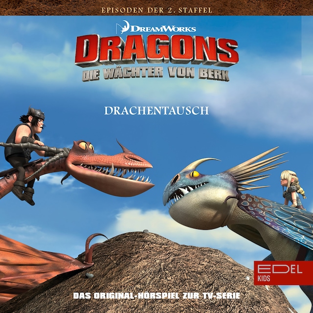 Book cover for Folge 18: Drachentausch / Die Aal-Insel(Das Original Hörspiel zur TV-Serie)