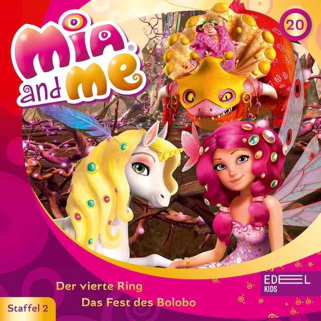 Book cover for Folge 20: Der vierte Ring / Das Fest des Bolobo (Das Original-Hörspiel zur TV-Serie)