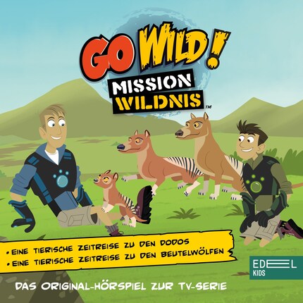 Eine tierische Zeitreise zu den Dodos / Eine tierische Zeitreise zu den Beutelwölfen (Das Original-Hörspiel zur TV-Serie) bookCoverFor