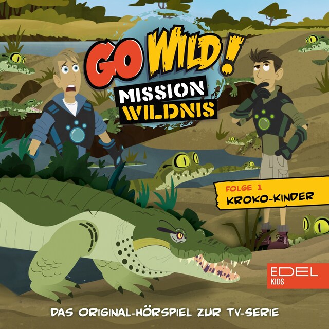 Buchcover für Folge 1: Kroko-Kinder / Wal gegen Kalmar (Das Original Hörspiel zur TV-Serie)