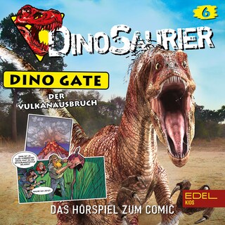 Folge 6: Der Vulkanausbruch (Das Hörspiel zum Comic) als Hörbuch