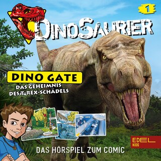 Folge 1: Das Geheimnis des T-Rex-Schädels (Das Hörspiel zum Comic) als Hörbuch
