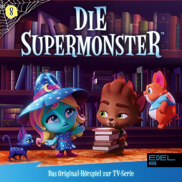 Folge 8: Zauber in der Bibliothek (Das Original-Hörspiel zur TV-Serie) Book cover for Folge 8: Zauber in der Bibliothek (Das Original-Hörspiel zur TV-Serie)