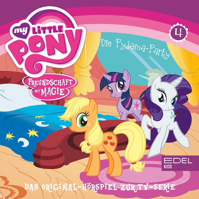 Book cover for Folge 4: Die Pyjama Party / Drachenscheu (Das Original-Hörspiel zur TV-Serie)