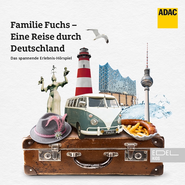 Buchcover für Folge 4: Familie Fuchs-Eine Reise durch Deutschland (Das spannende Erlebnis-Hörspiel)