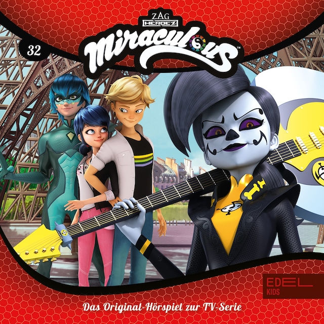 Buchcover für Folge 32: Das Miraculous der Schlange/ Zugfahrt ins All (Das Original-Hörspiel zur TV-Serie)