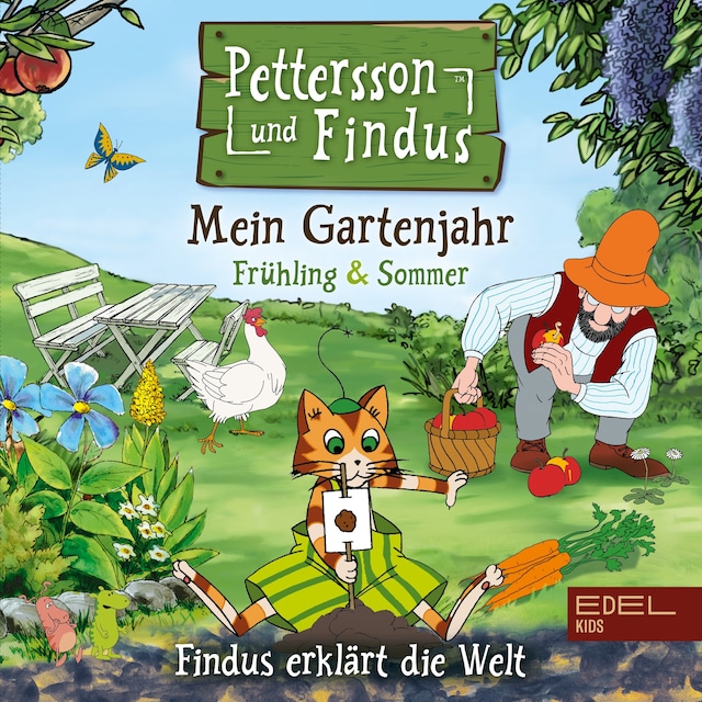 Kirjankansi teokselle Findus erklärt die Welt: Mein Gartenjahr (Frühling & Sommer)