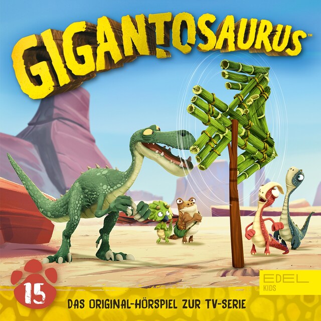 Buchcover für Folge 15: Die Gigantischen Spiele (Das Original-Hörspiel zur TV-Serie)