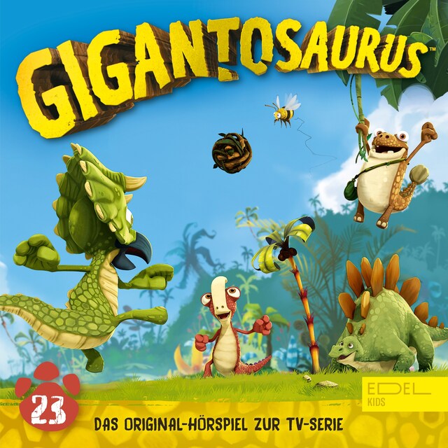 Buchcover für Folge 23: Jeder ist ein guter Dino (Das Original-Hörspiel zur TV-Serie)