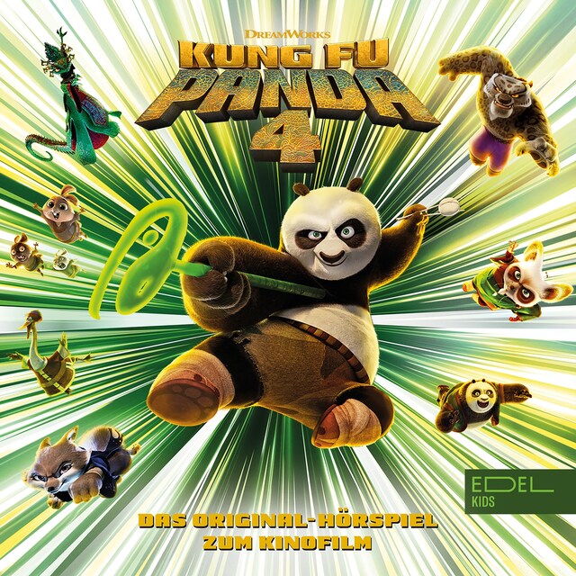 Buchcover für Kung Fu Panda 4 (Das Original-Hörspiel zum Kinofilm)