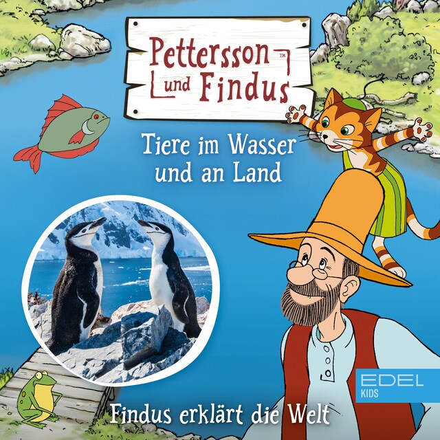 Book cover for Findus erklärt die Welt: Tiere im Wasser und an Land