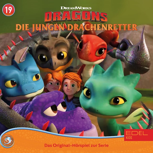 Okładka książki dla Folge 19: Die kleinen Flitzer / Ein Tag ohne Drachen (Das Original-Hörspiel zur Serie)