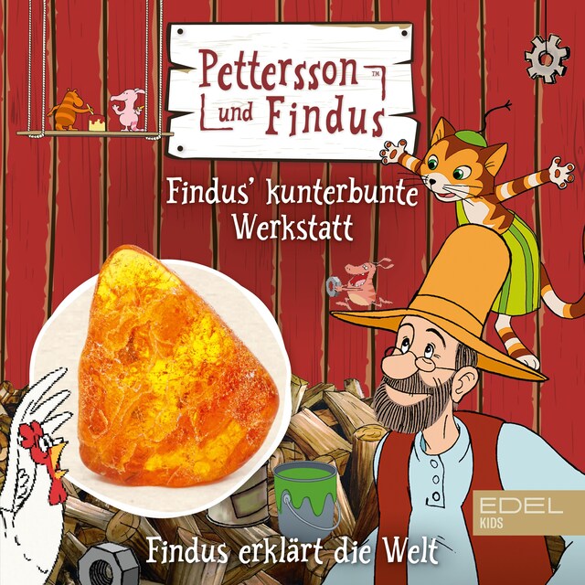 Book cover for Findus erklärt die Welt: Findus kunterbunte Werkstatt