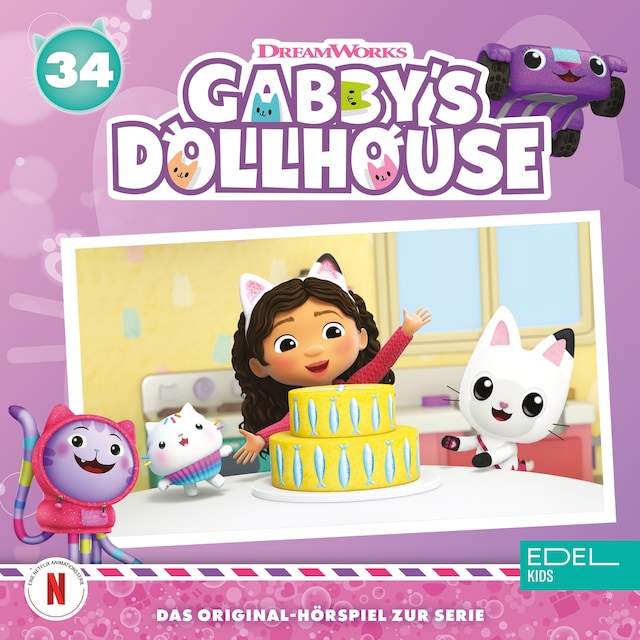 Bokomslag för Folge 34: Überraschungsparty für Ratkatz (Das Original-Hörspiel zur Serie)