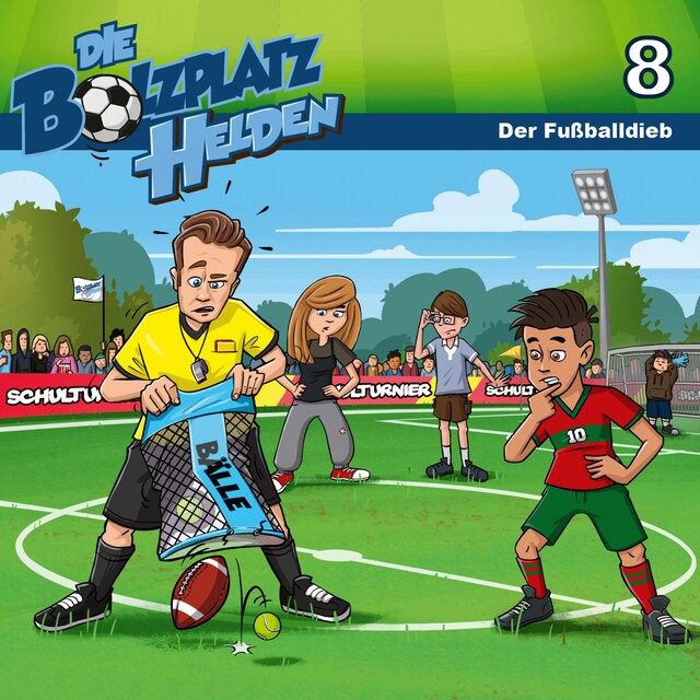 Book cover for 08: Der Fußballdieb