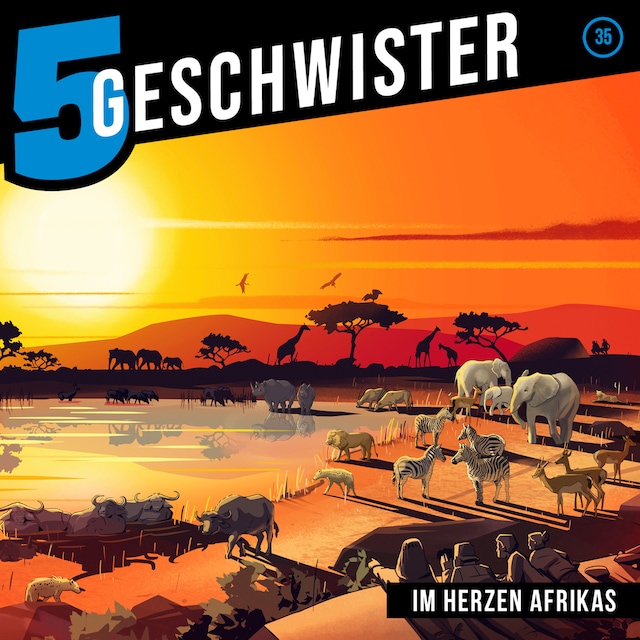 Book cover for 35: Im Herzen Afrikas