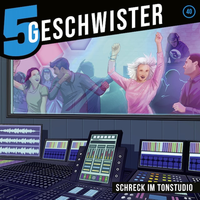Kirjankansi teokselle 40: Schreck im Tonstudio