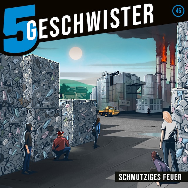 Book cover for 45: Schmutziges Feuer