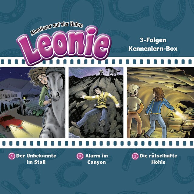 Book cover for Leonie - Abenteuer auf vier Hufen (Folgen 1-3)