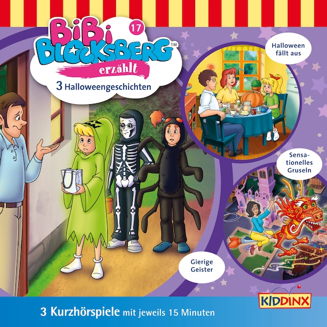 Copertina del libro per Bibi Blocksberg, Bibi erzählt, Folge 17: Halloweengeschichten