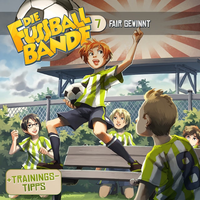 Book cover for Die Fussballbande, Folge 7: Fair gewinnt