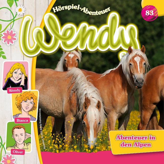 Buchcover für Wendy, Folge 83: Abenteuer in den Alpen