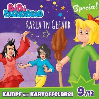 Bibi Blocksberg, Kampf um Kartoffelbrei (Special) - Teil 9: Karla in Gefahr als Hörbuch