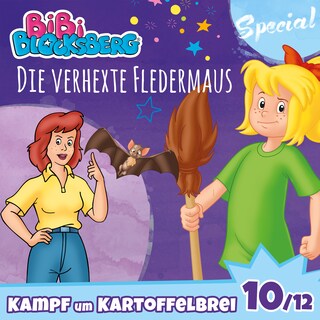 Bibi Blocksberg, Kampf um Kartoffelbrei (Special), Teil 10: Die verhexte Fledermaus als Hörbuch