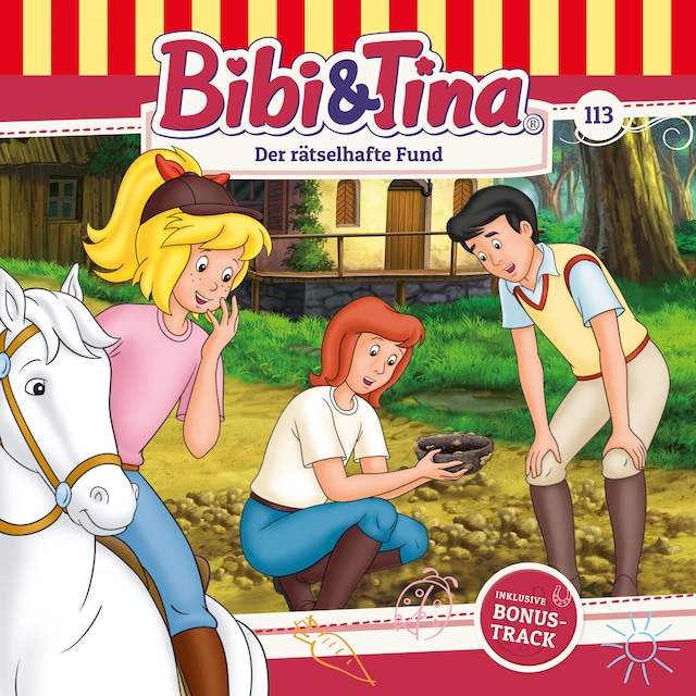 Book cover for Bibi & Tina, Folge 113: Der rätselhafte Fund