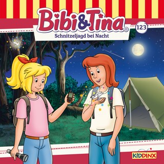 Bibi & Tina, Folge 123: Schnitzeljagd bei Nacht als Hörbuch