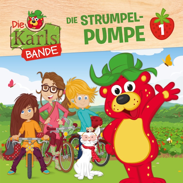 Book cover for Die Karls-Bande, Folge 1: Die Strumpel-Pumpe