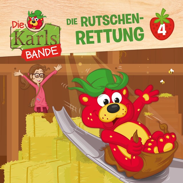 Book cover for Die Karls-Bande, Folge 4: Die Rutschen-Rettung