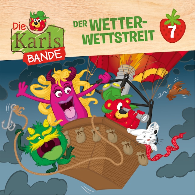 Book cover for Die Karls-Bande, Folge 7: Der Wetter-Wettstreit