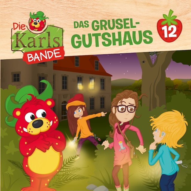 Kirjankansi teokselle Die Karls-Bande, Folge 12: Das Grusel-Gutshaus