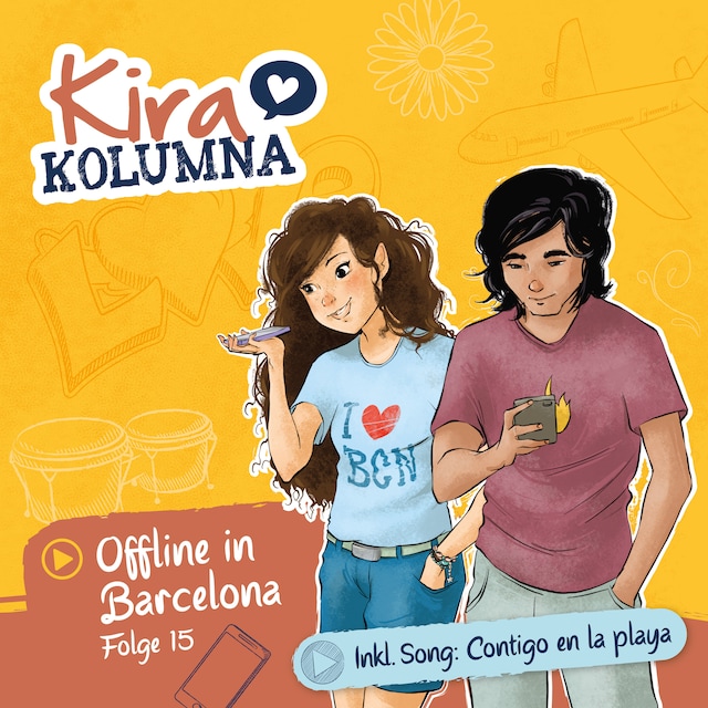 Book cover for Kira Kolumna, Folge 15: Offline in Barcelona