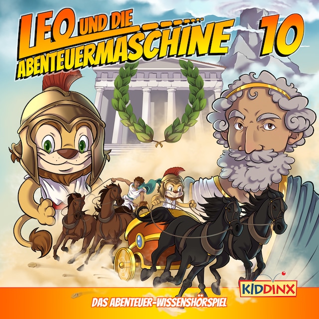 Book cover for Leo und die Abenteuermaschine, Folge 10: Carpe Diem - Nutze den Tag