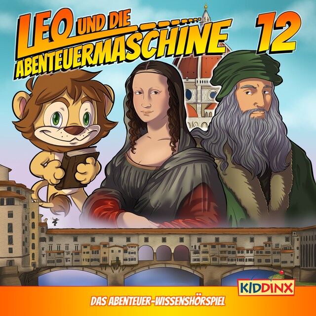 Book cover for Leo und die Abenteuermaschine, Folge 12: Das Lächeln der Mona