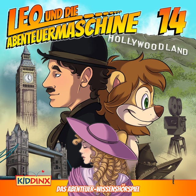 Couverture de livre pour Leo und die Abenteuermaschine, Folge 14: Leo und das bewegte Bild