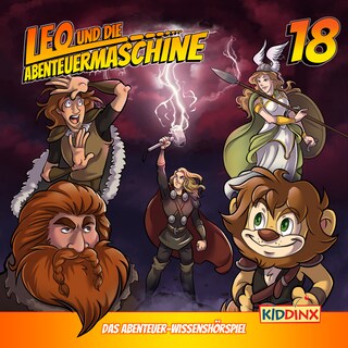 Leo und die Abenteuermaschine, Folge 18: Leo und die Wikiniger - Teil 2 als Hörbuch