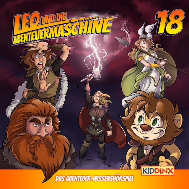 Copertina del libro per Leo und die Abenteuermaschine, Folge 18: Leo und die Wikiniger - Teil 2