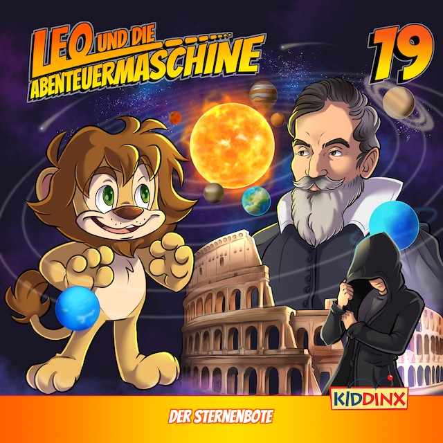 Leo und die Abenteuermaschine, Folge 19: Der Sternenbote Buchcover für Leo und die Abenteuermaschine, Folge 19: Der Sternenbote